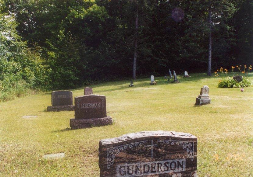 Photo of Old Cross Lake cemetery